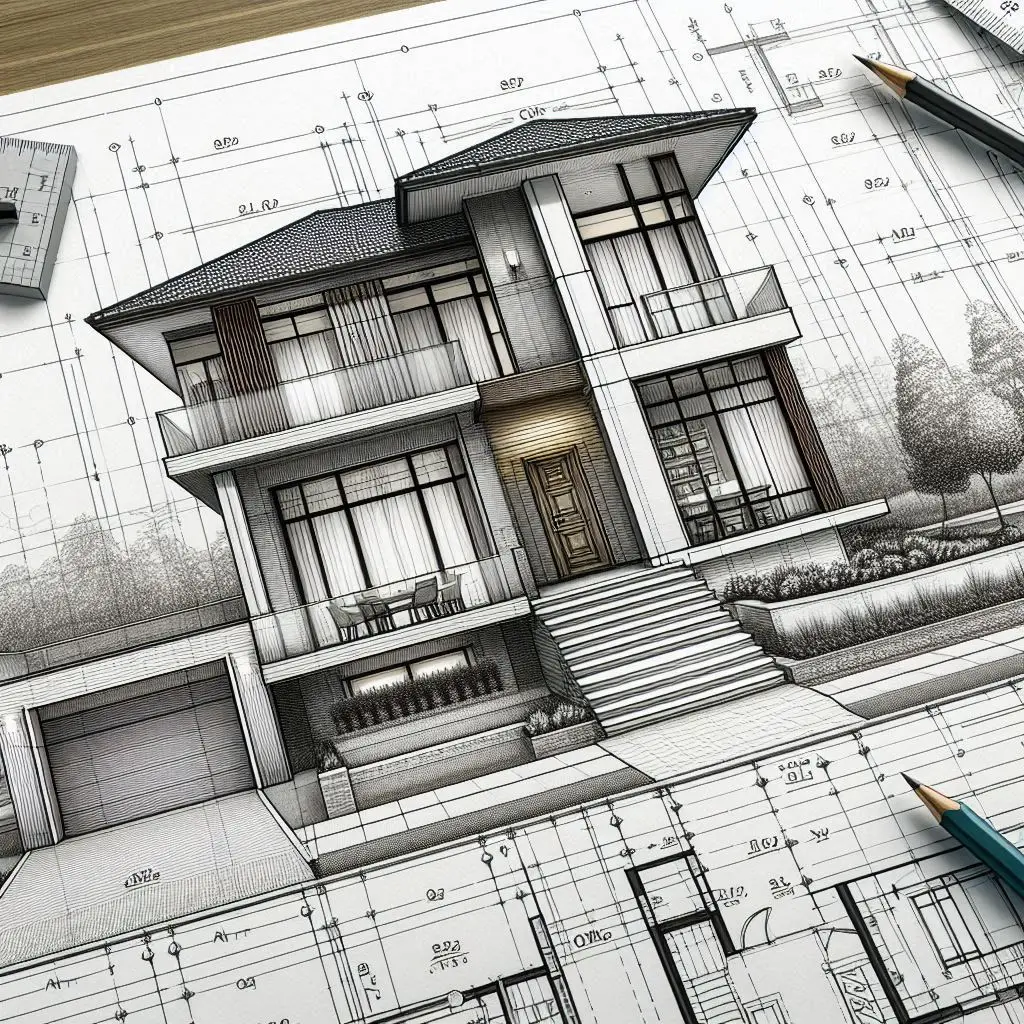 Front Elevation Drawing